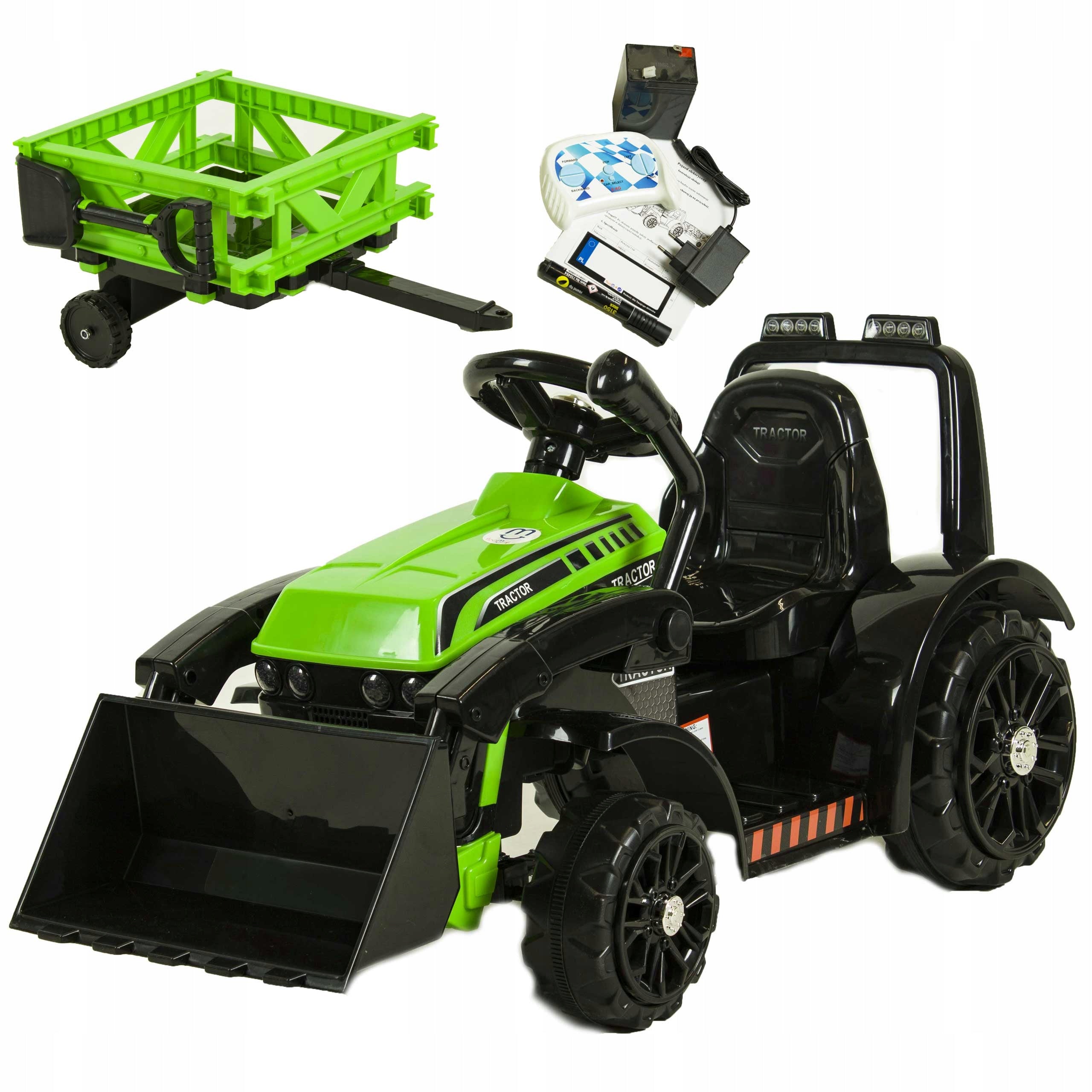 TRACTOR FOR BATTERY FOR CHILDREN SOUNDS OF LIGHT
