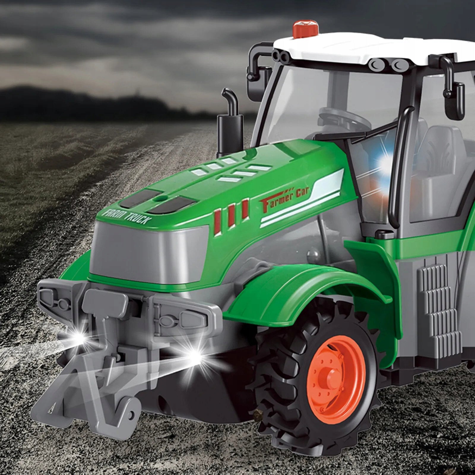 TRACTOR REMOTE CONTROLLED LARGE TRACTOR RC AGRICULTURAL MACHINE PILOT BATTERY Packaging status original