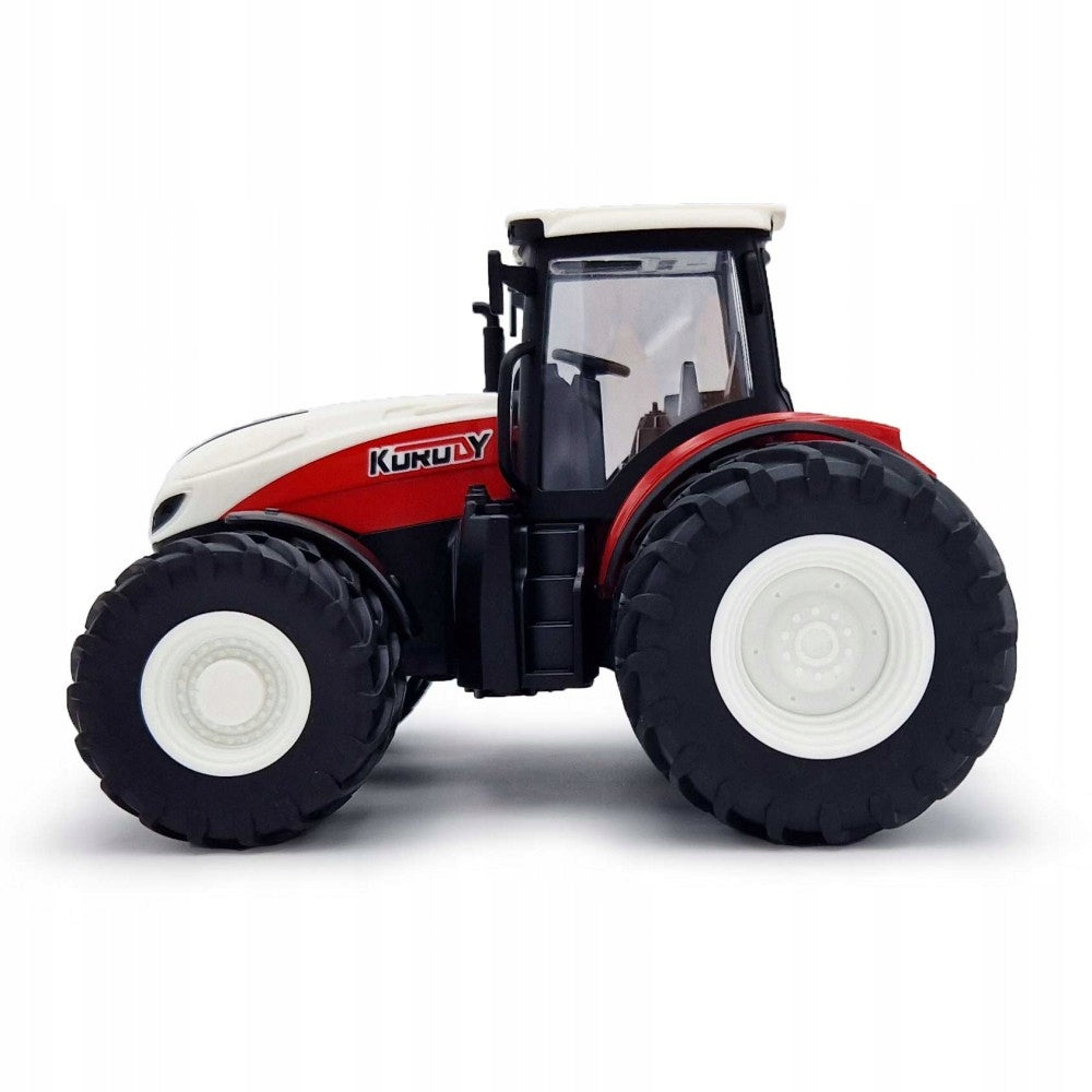 TRACTOR REMOTE CONTROLLED REMOTE CONTROL RC LED RUBBER WHEELS BATTERY Manufacturer code TRAKTOR ZDALNIE STEROWANY