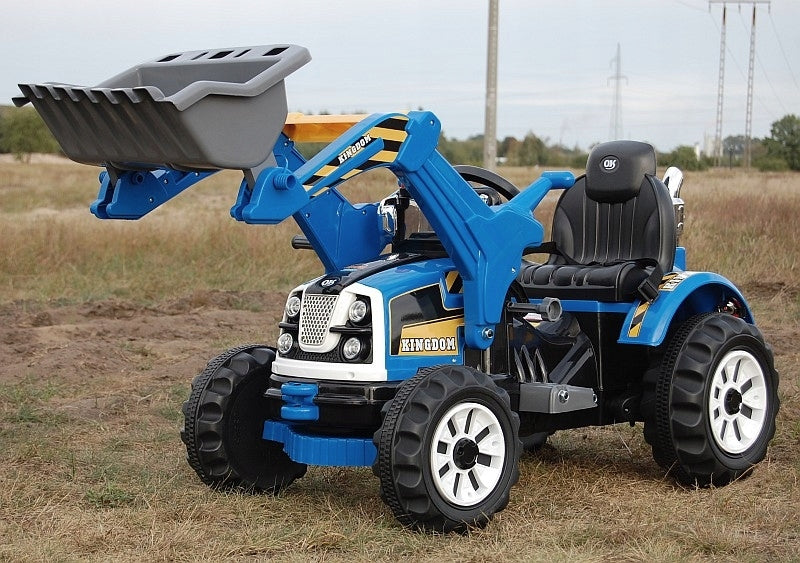 TRACTOR WITH EXCAVATOR BATTERY 12V 2 MOTORS 45W Brand LEAN Toys