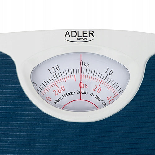 TRADITIONAL ANALOG MECHANICAL BATHROOM SCALE without batteries Brand ADLER