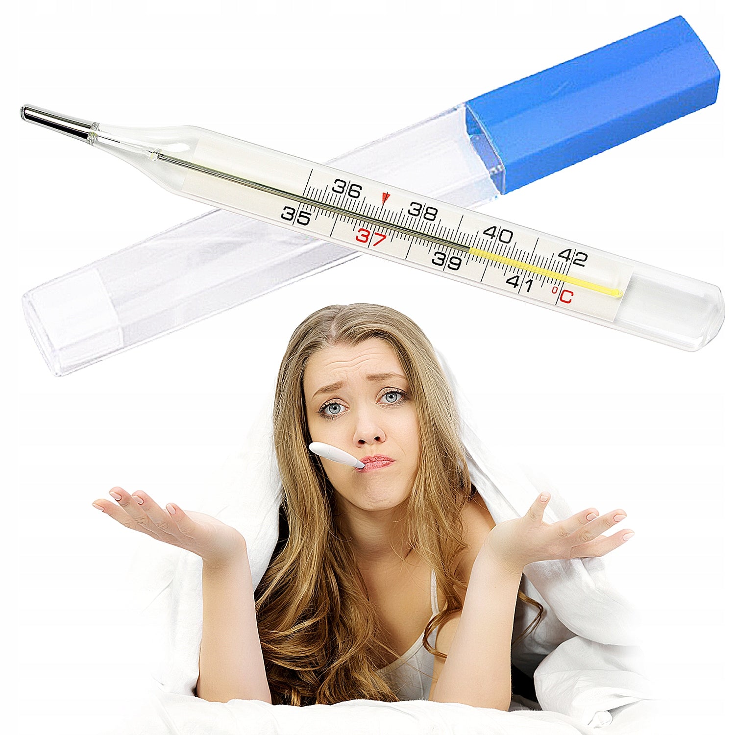 TRADITIONAL CLASSIC GLASS THERMOMETER