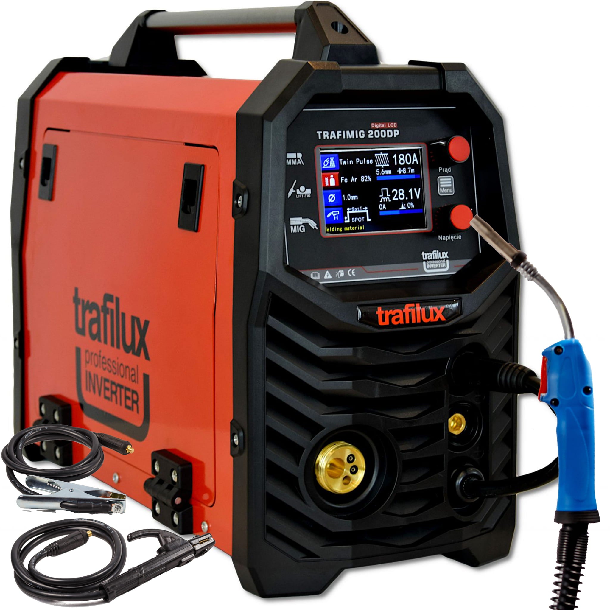 TRAFILUX 200A DUAL PULSE WELDING MACHINE 200 ALU
