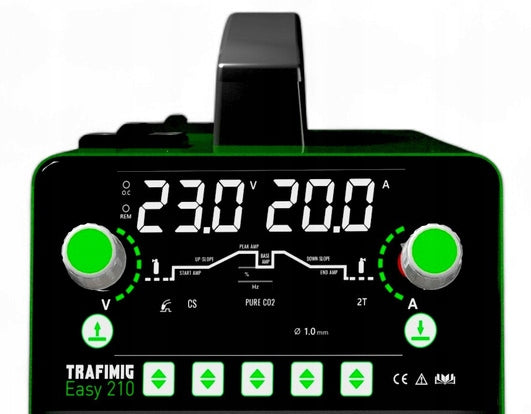 TRAFILUX HITMIG 210 EASY DUAL PULSE SYNERGY WELDING MACHINE Brand Trafilux