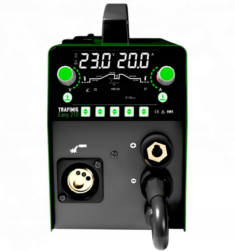 TRAFILUX HITMIG 210 EASY DUAL PULSE SYNERGY WELDING MACHINE Manufacturer code TRAFIMIG 210 easy