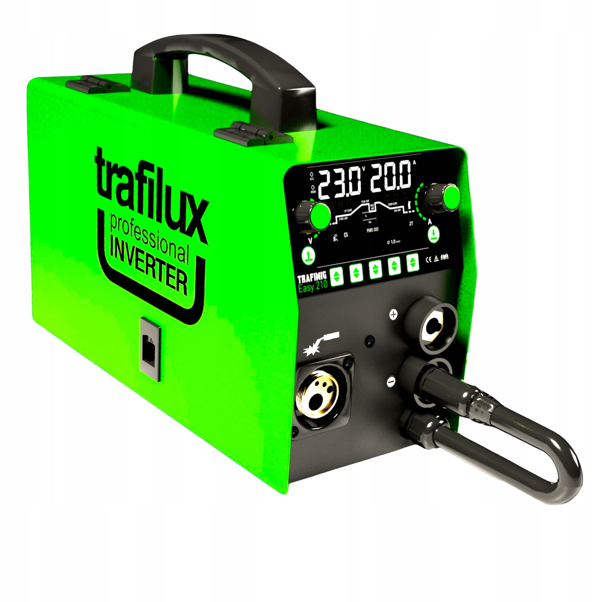 TRAFILUX HITMIG 210 EASY DUAL PULSE WELDING MACHINE Manufacturer code TRAFIMIG 210 easy