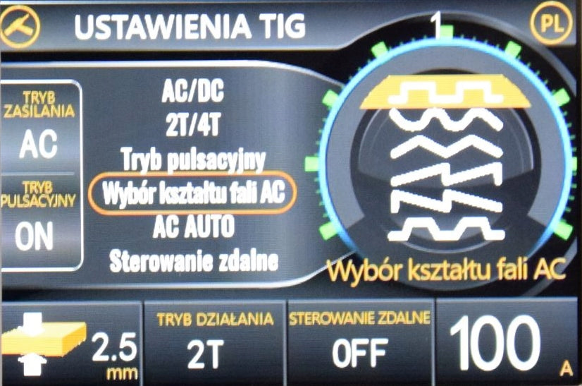 TRAFILUX TIG 210 AC/DC PULSE LCD Welding Machine Brand Trafilux