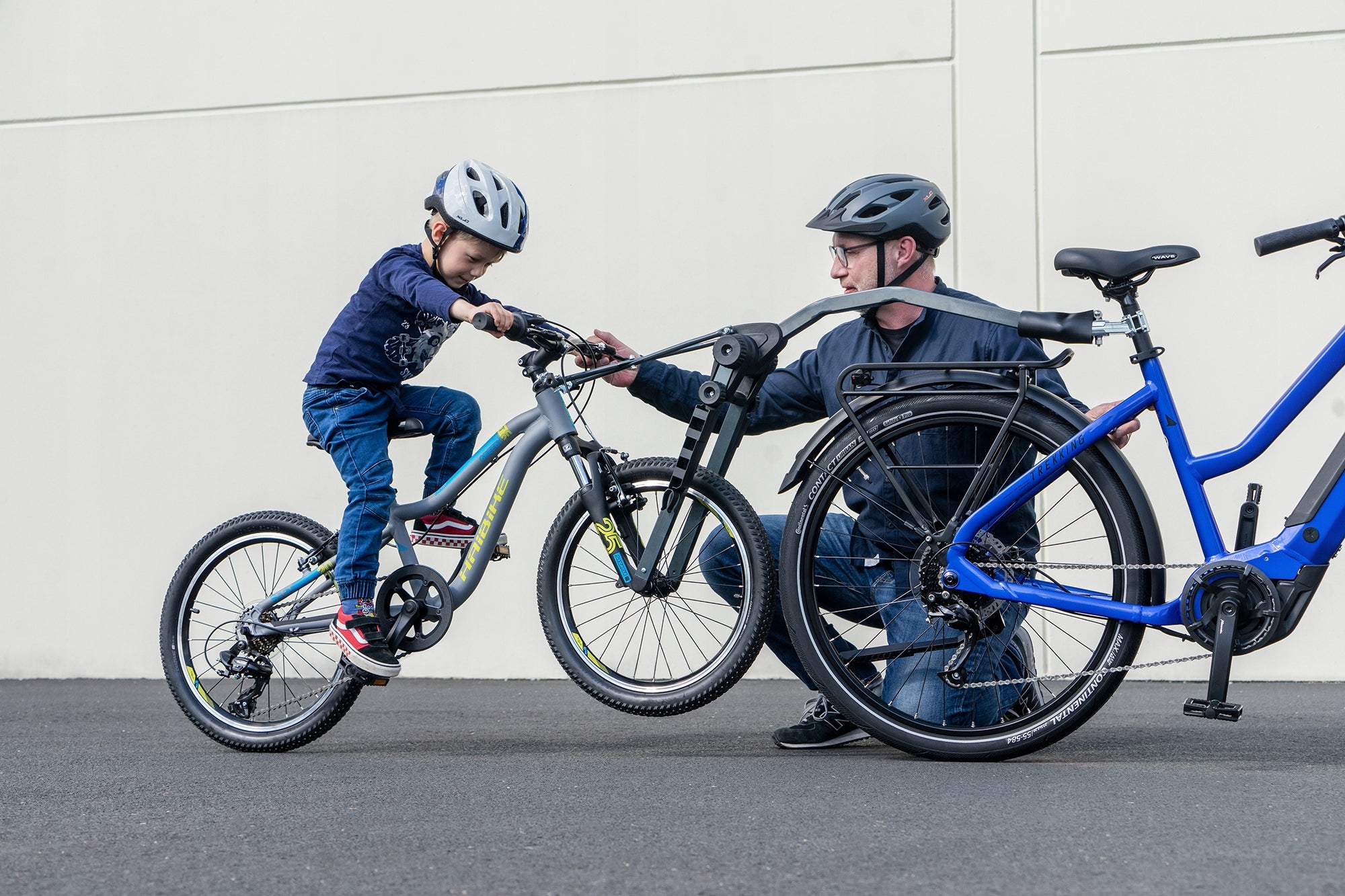 TRAIL TANDEM COPILOT XLC bicycle tow bar Brand XLC