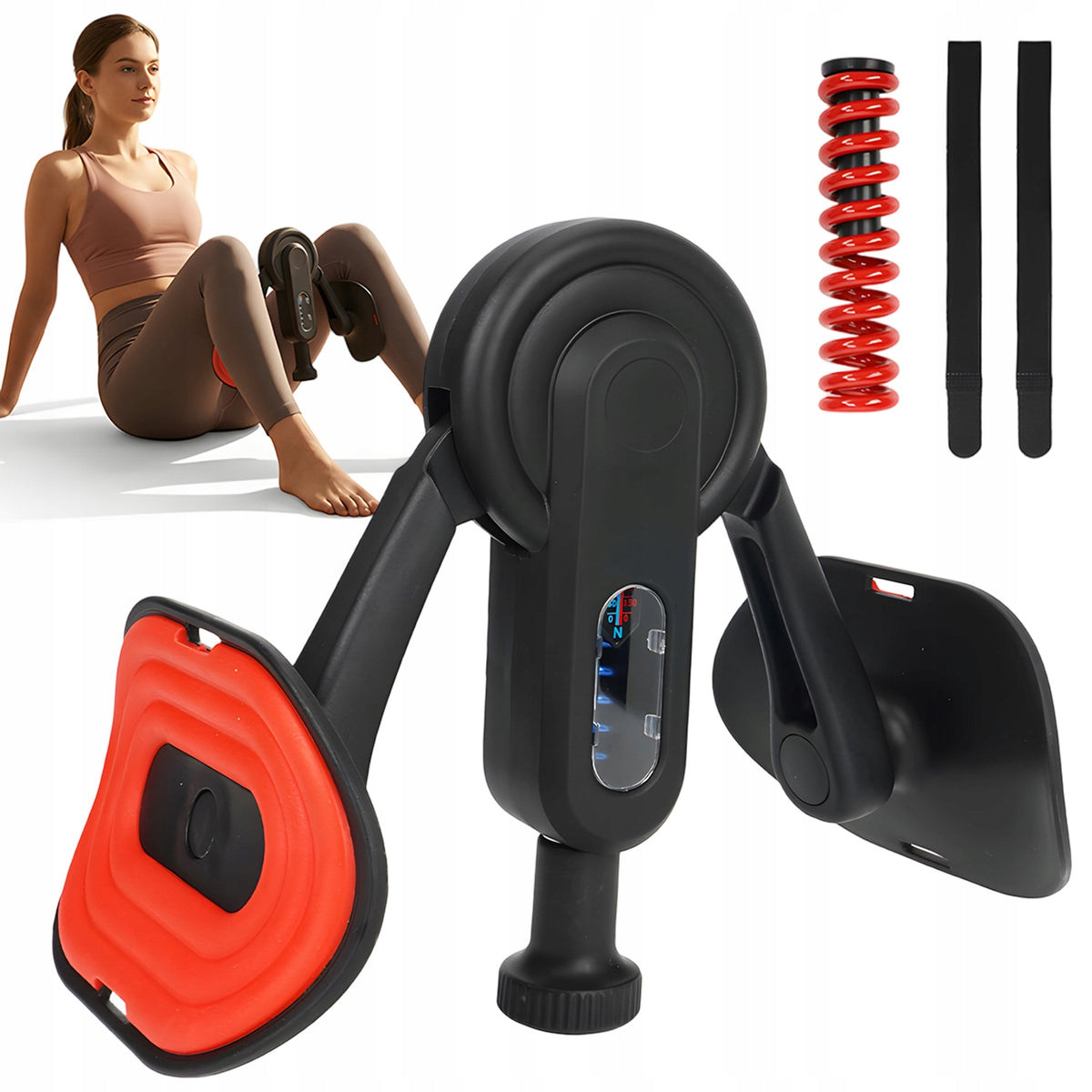 TRAINER DEVICE FOR KEGEL MUSCLES OF THE THIGH FLOOR AND BUTTOCKS REGULATION