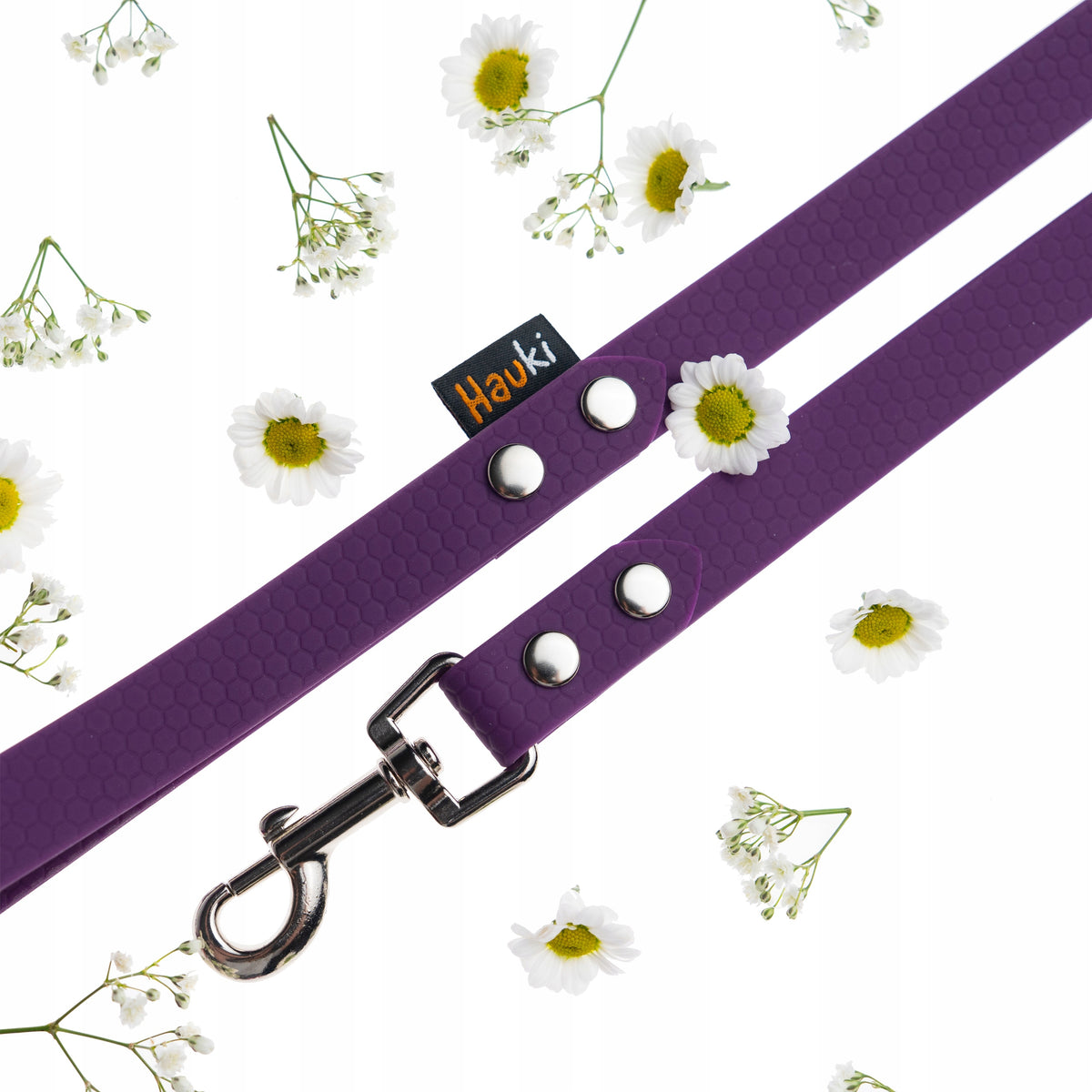 TRAINING CORD FOR LARGE DOG 10M. CLASSIC LEASH. PURPLE. HEXA Packaging status original