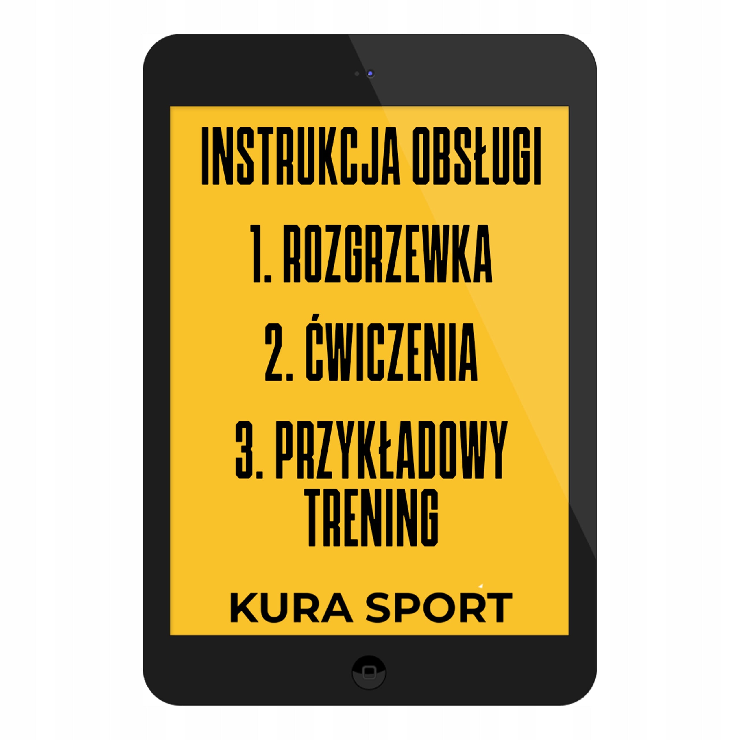 TRAINING EXPANDERS EXERCISE RUBBER SET OF 5 RESISTANCE RUBBERS KURA SPORT Model Zestaw gum do cwiczen ekspandery treningowe