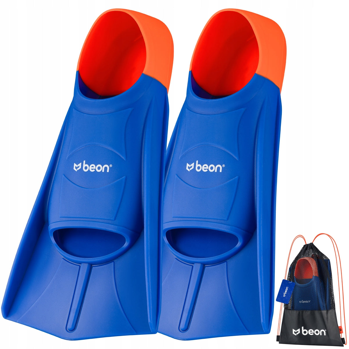 TRAINING FINS SHORT FOR SWIMMING POOL SWIMMING ELASTIC 42-44