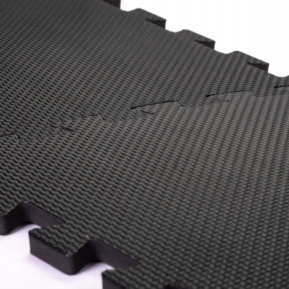 TRAINING FOAM MAT FOR EXERCISE EQUIPMENT PUZZLE - GymBeam 18pcs. Color gray