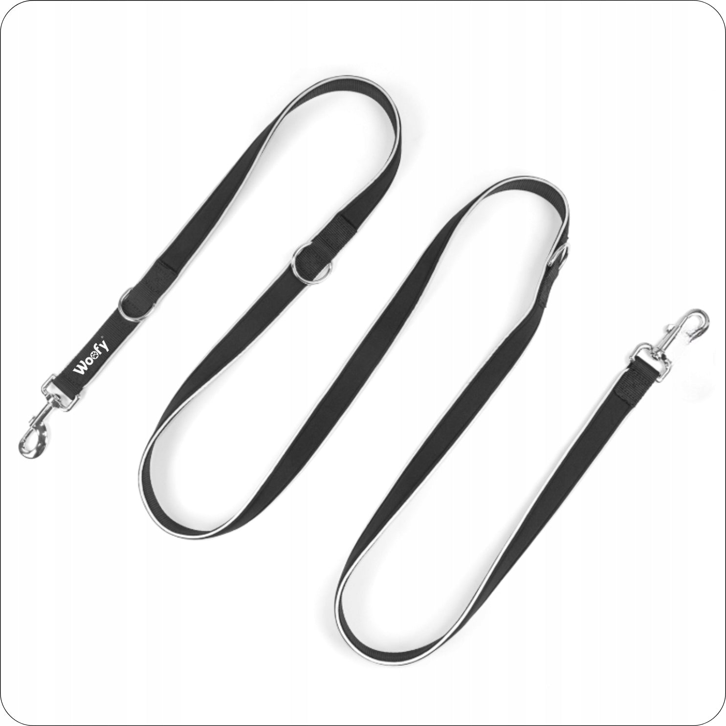 TRAINING LANYARD ADJUSTABLE WALKING DOUBLE FOR DOG 25mm 5m Manufacturer code DreamsCompany E0141 5908080640091