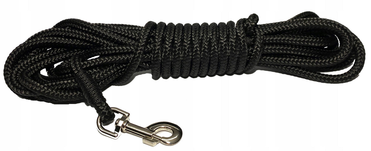 TRAINING LEASH FOR DOG 5 M/ ø 10 CORD WITH HANDLE