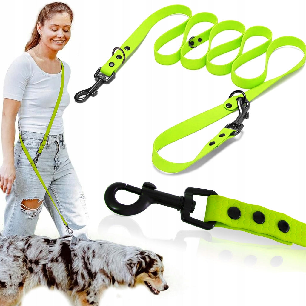 TRAINING LEASH FOR DOGS STRONG, ADJUSTABLE BIOTHANE PVC 3m