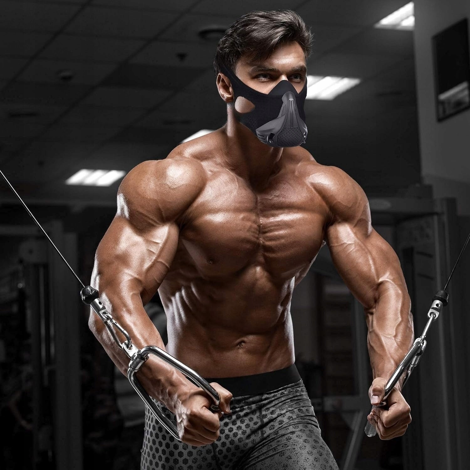 TRAINING MASK PERFORMANCE MASK FOR CARDIO TRAINING RUNNING Manufacturer code 7SPQY00650101