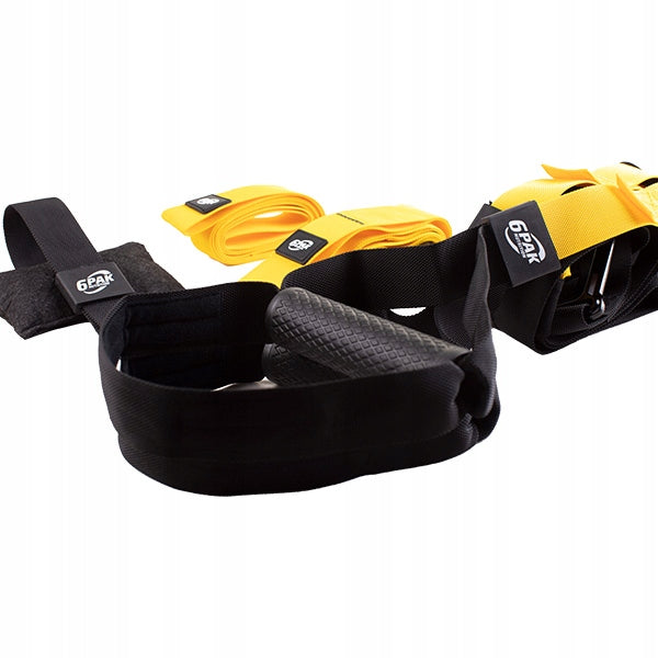 TRAINING ROPES BELT CROSSFIT EXERCISE BELTS 180 Color yellow