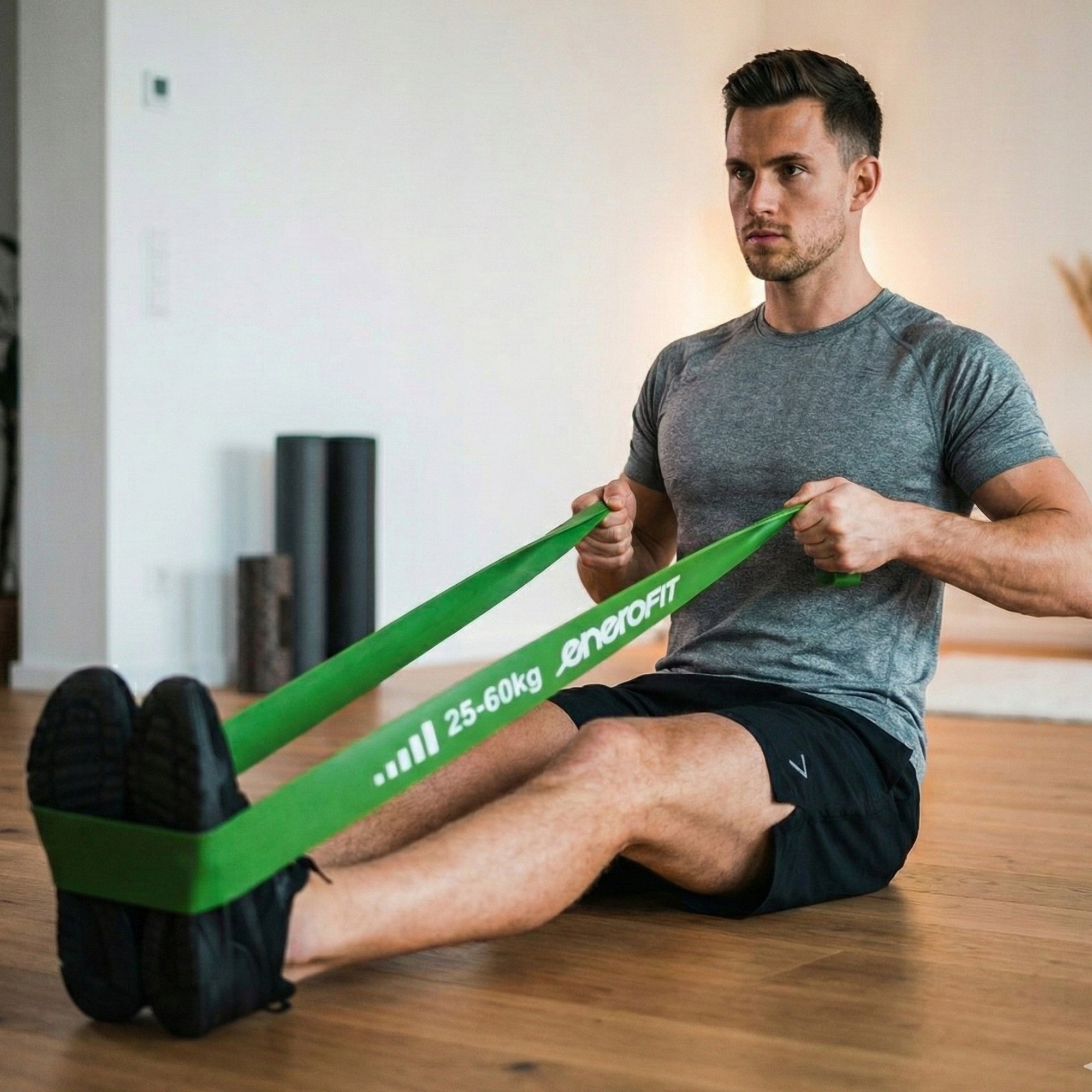 TRAINING RUBBER FOR STRETCHING AND FITNESS EXERCISES POWER BAND 25-60 kg Manufacturer code 1003818