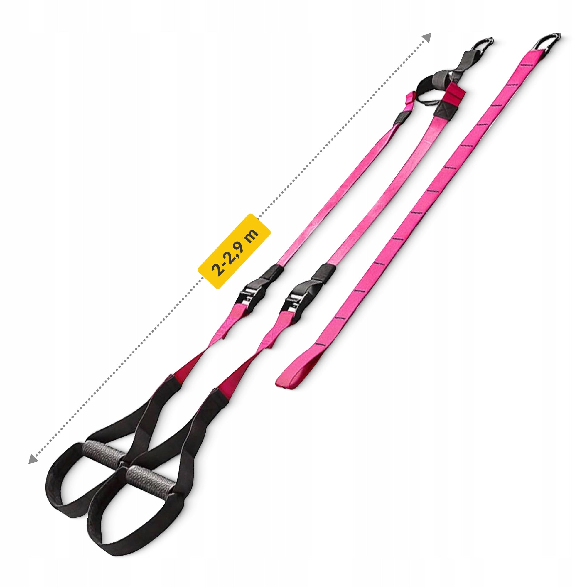 TRAINING TAPES SUSPENDED MATERIAL BELTS FOR CROSSFIT FITNESS TRAINING Length 290 cm