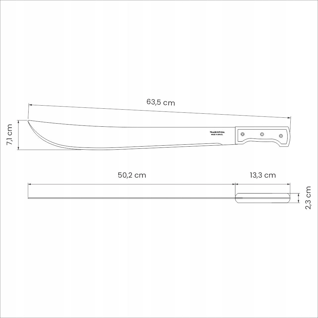 MACHETE 50cm, Tramontina