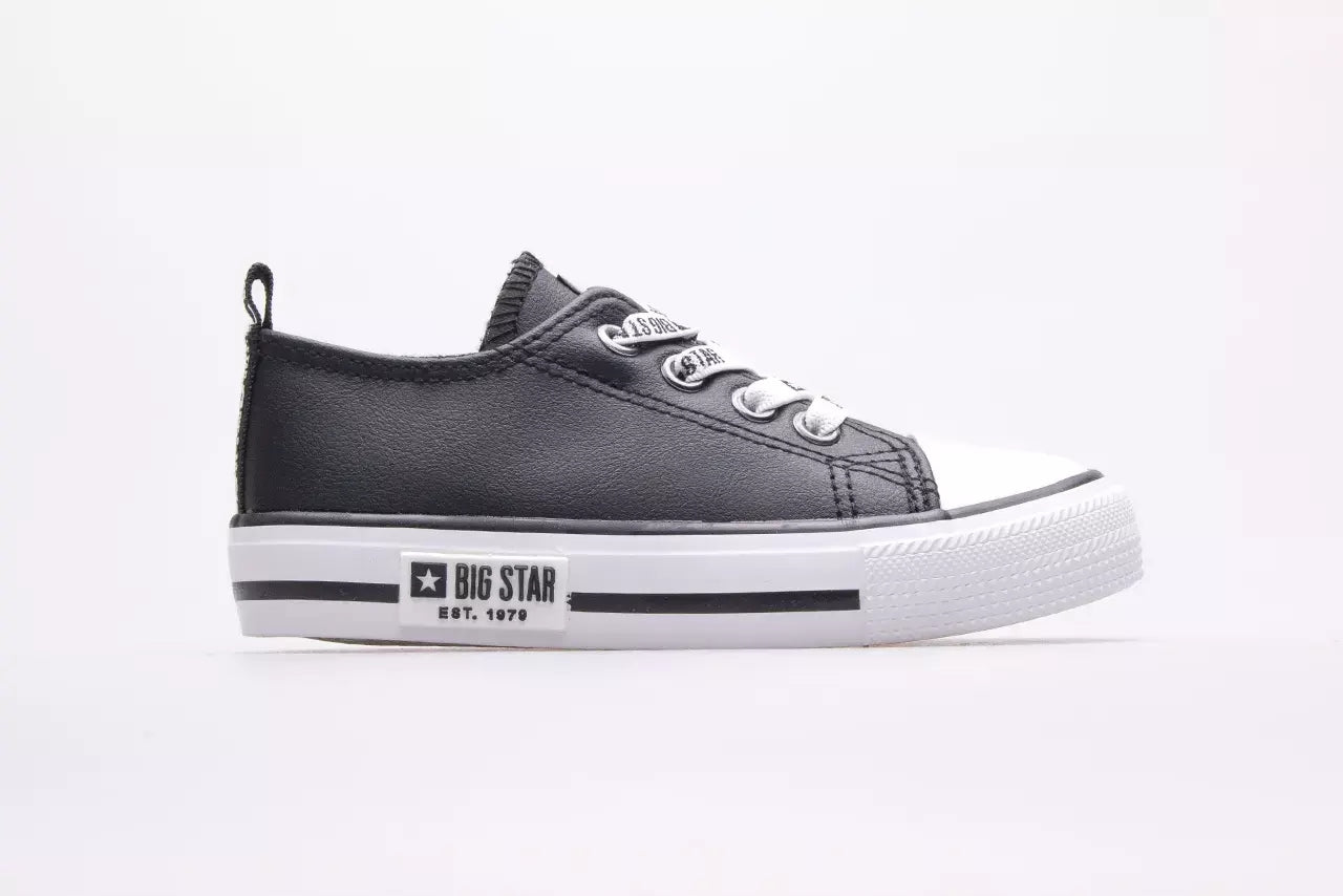 Sportschuhe für Mädchen und Jungen Big Star, schwarz 