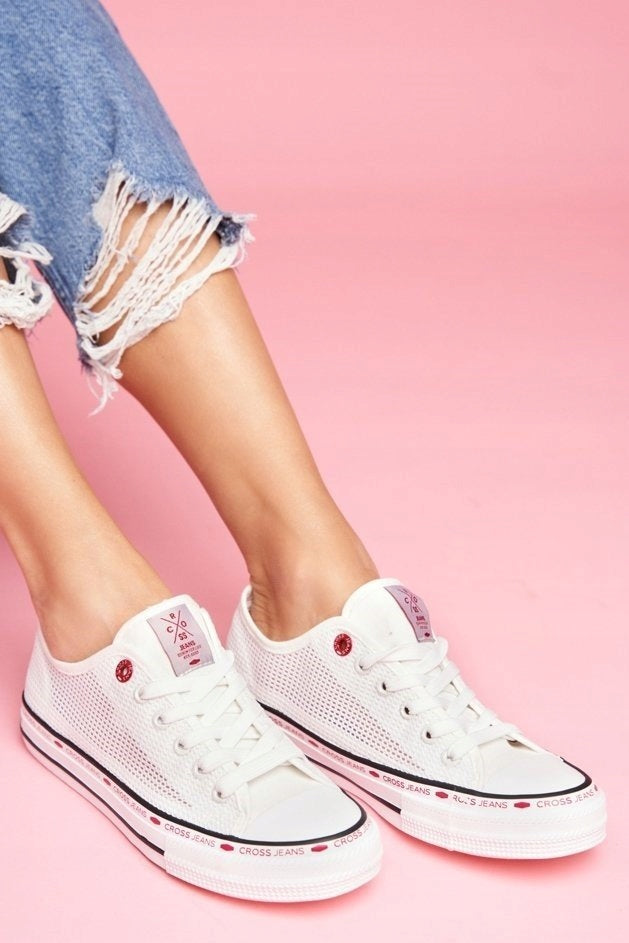 Sportschuhe für Damen Cross Jeans, weiß 