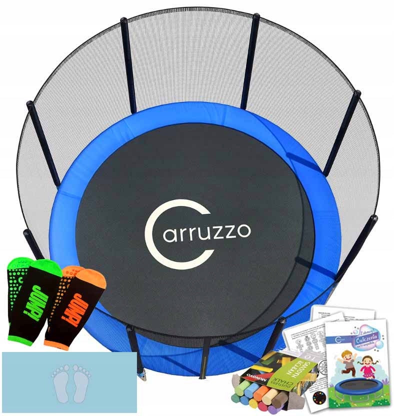 Trampolin-Sicherheitsnetz 366 cm + 8 Schläuche inSPORTline 