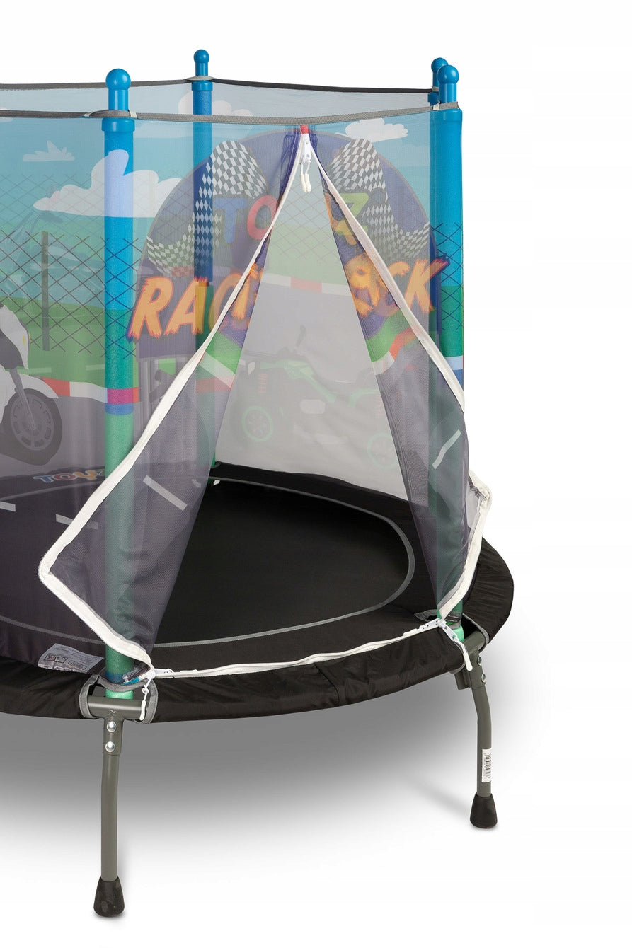 TRAMPOLINE FOR CHILDREN WITH GARDEN NET 100 CM HOME FOR GARDEN SMALL 25KG Manufacturer code TOYZ-8004
