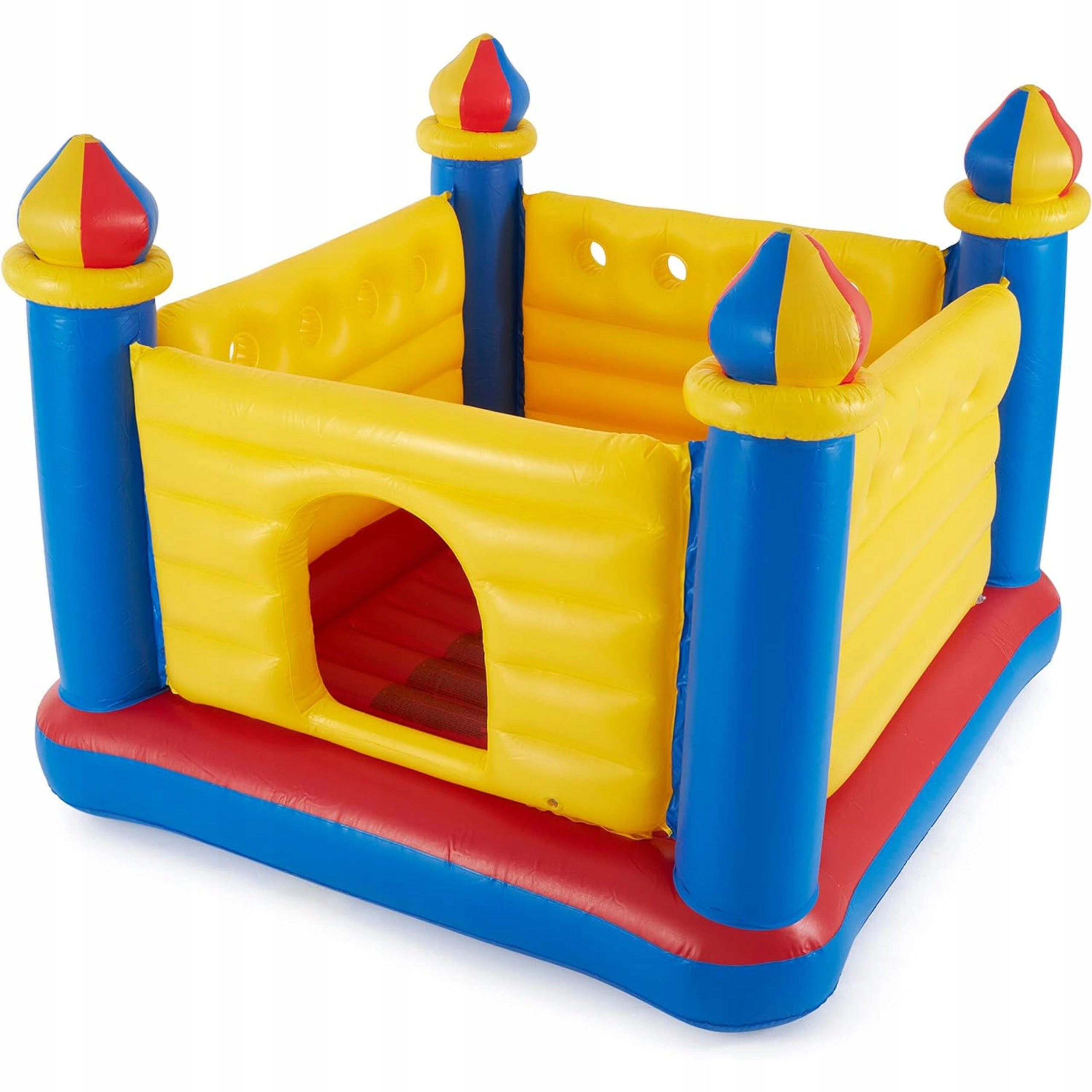 TRAMPOLINE INFLATABLE CASTLE 175x175x135 cm INTEX INFLATABLE FOR CHILDREN Manufacturer code TRAMPOLINA ZAMEK DMUCHANY NADMUCHIWANY DZIECI