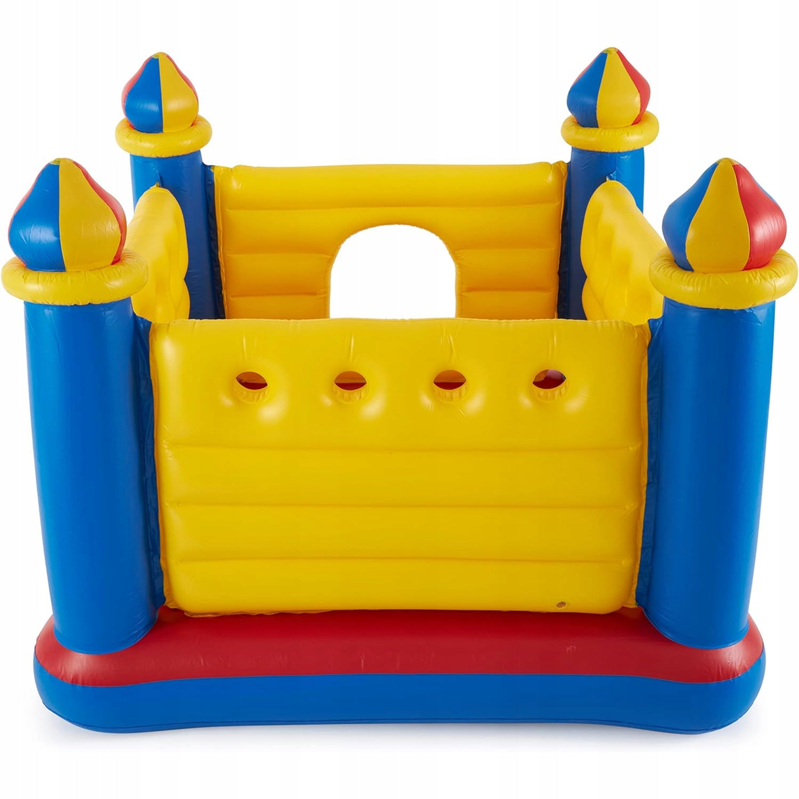 TRAMPOLINE INFLATABLE CASTLE 175x175x135 cm INTEX INFLATABLE FOR CHILDREN Number of springs/ropes 1