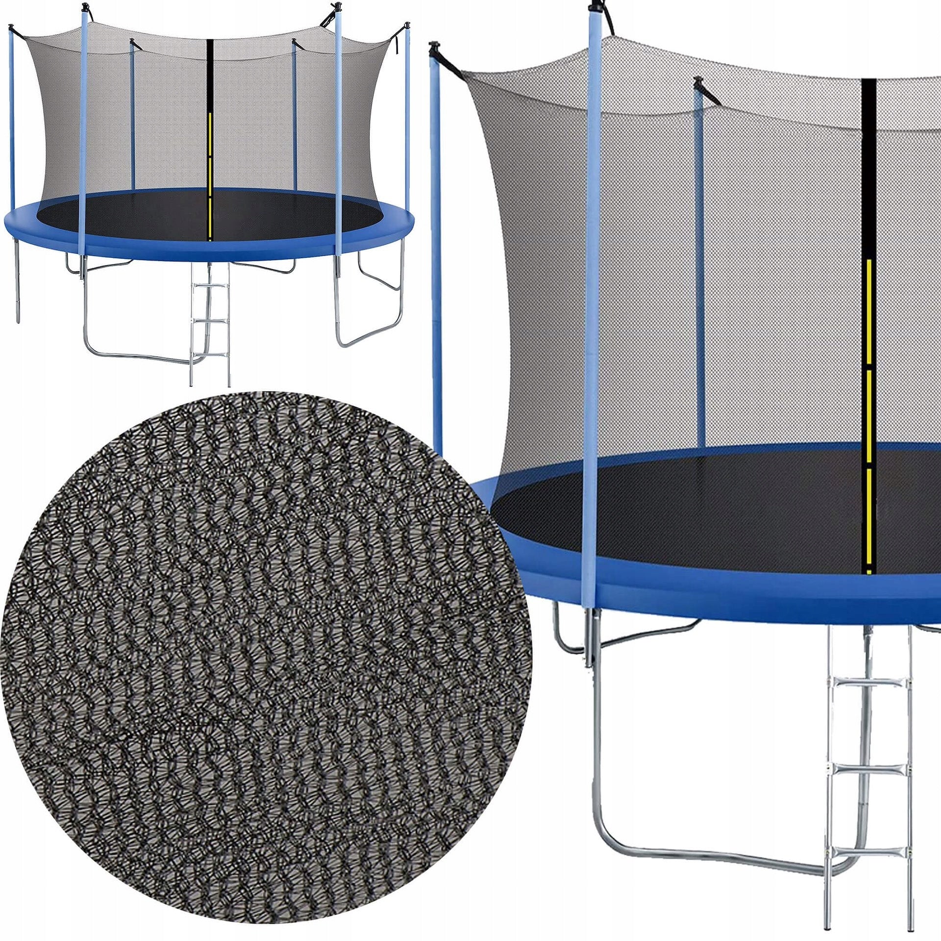 TRAMPOLINE NET INNER STRONG PROTECTIVE FOR 6 POSTS 10FT 304-312 cm Character/Title none