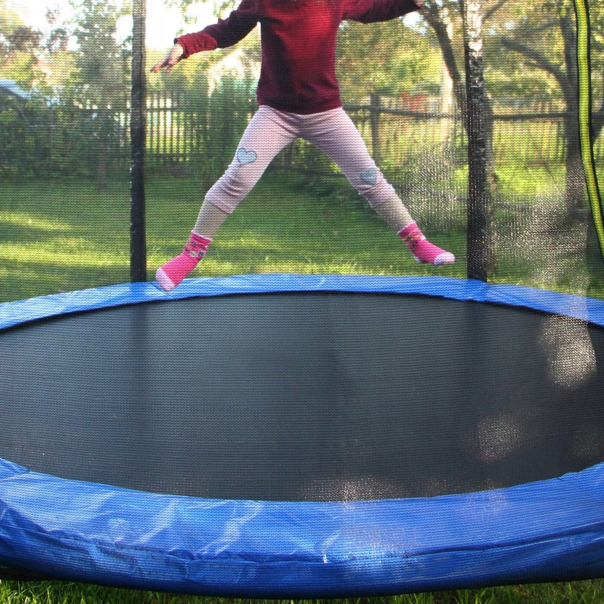 TRAMPOLINE NET for 6 posts INNER 8FT Protective STRONG 244-252CM Total height 216 cm