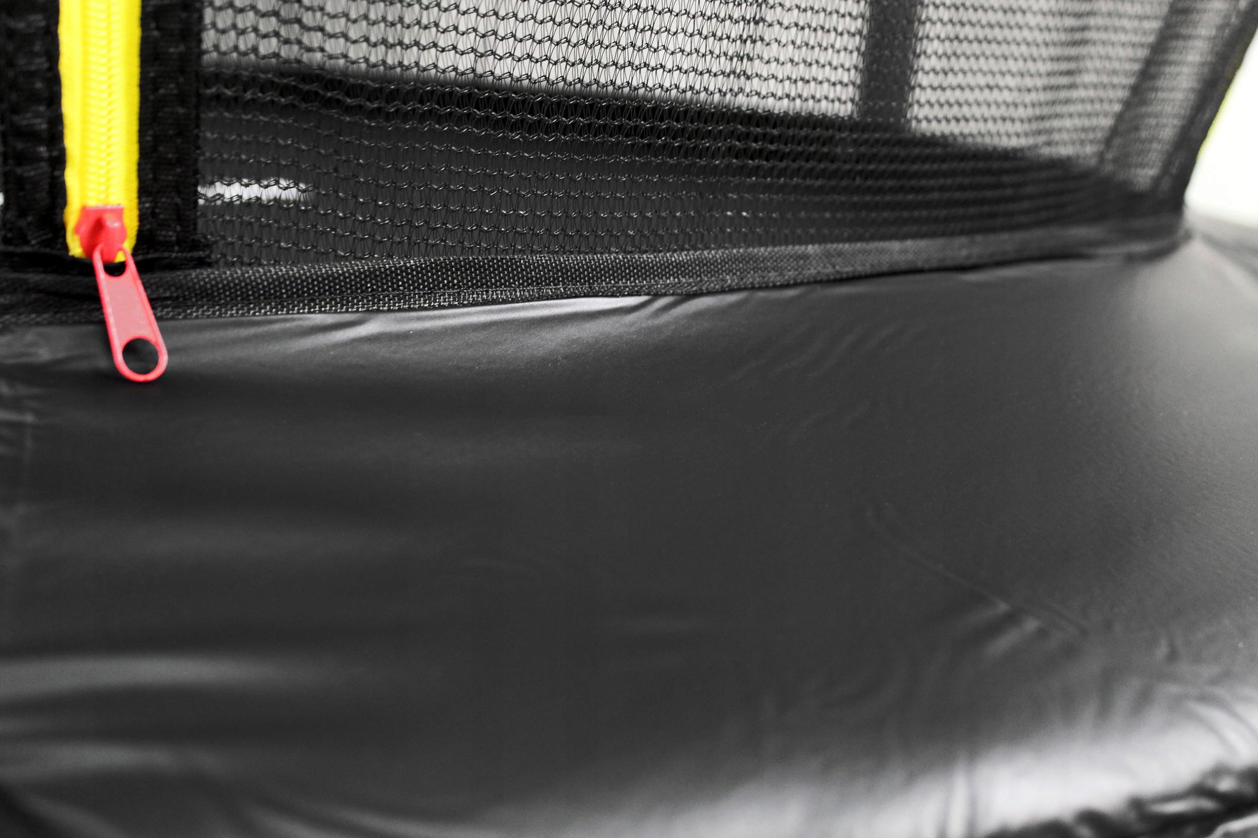 TRAMPOLINE with net inside for children home 140cm JUST FUN BLACK Kind with net