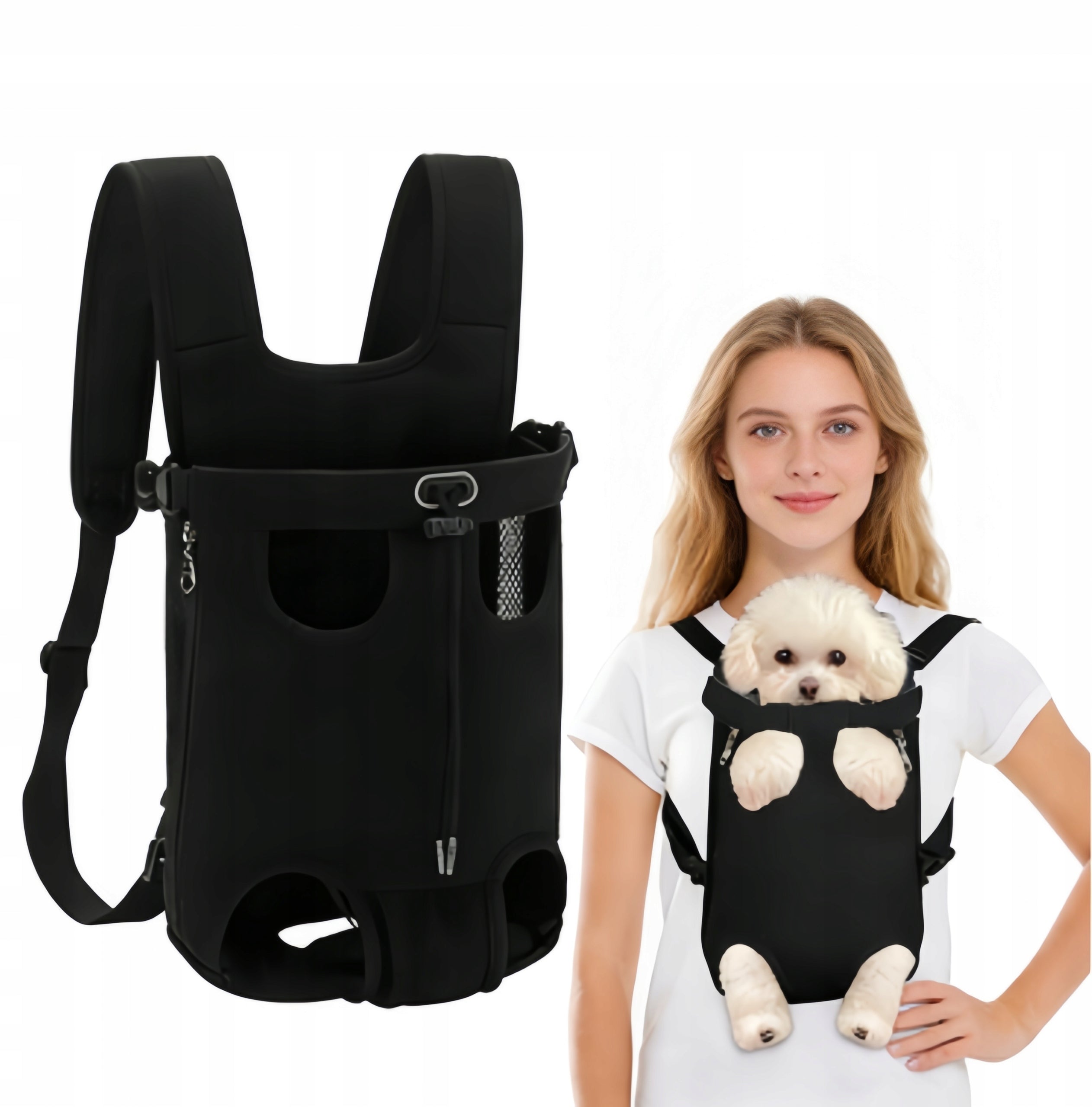 TRANPOSRTER FOR CAT DOG BACKPACK BAG WITH VENTILATION HOLES SAFE Packaging status original