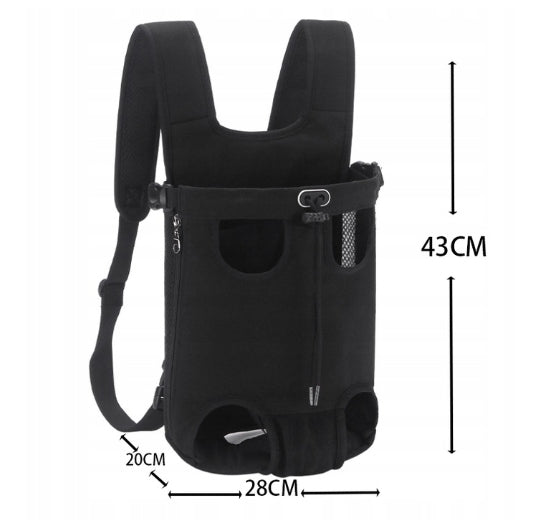 TRANPOSRTER FOR CAT DOG BACKPACK BAG WITH VENTILATION HOLES SAFE Size XXL