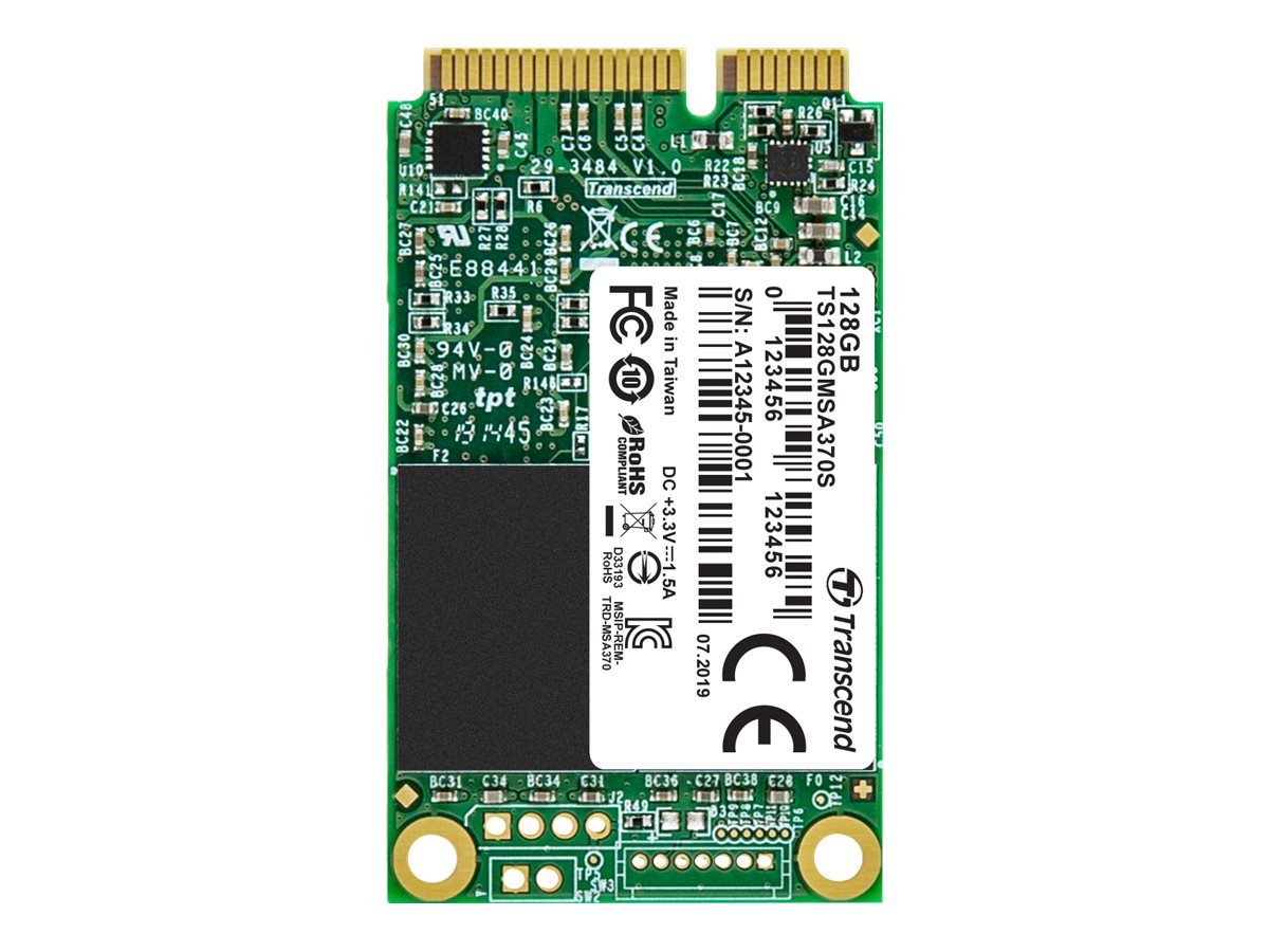 TRANSCEND 128GB mSATA SSD SATA III MLC Manufacturer Transcend