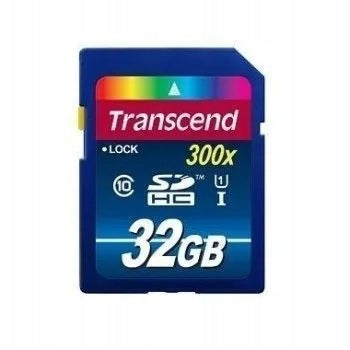 TRANSCEND TS32GSDU1 SDHC Memory Card 32GB Class 10 UHS-I
