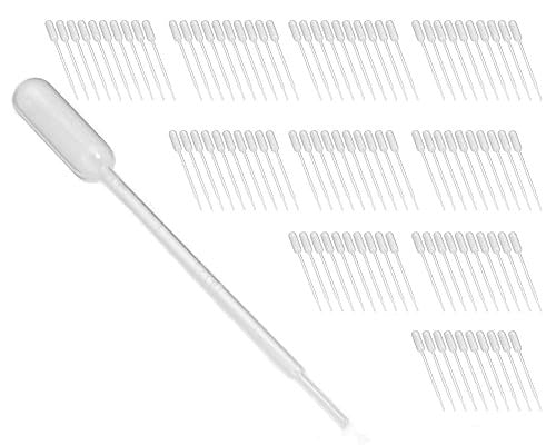 TRANSFER PIPETTES 100 PCS PE 1ML DOSING WITH BALL FOR LABORATORY Brand no brand
