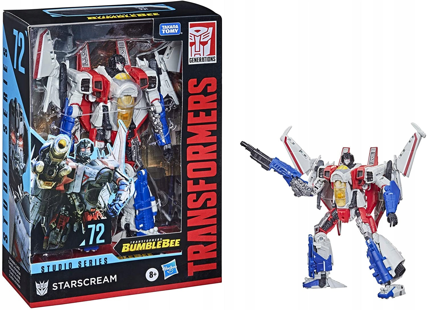 Actionfigur Hasbro Transformers Studio Series Seria Voyager Starscream F0790 