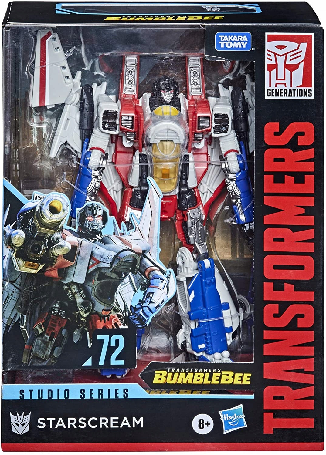 Actionfigur Hasbro Transformers Studio Series Seria Voyager Starscream F0790 