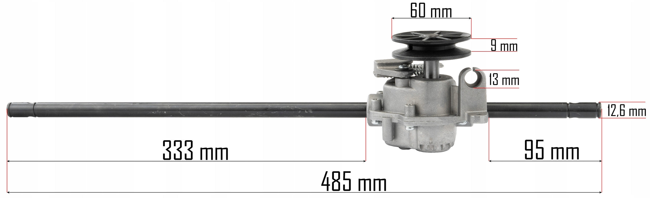 TRANSMISSION FOR COMBUSTION MOWER MECHANISM DRIVE SYSTEM GEARBOX 485mm Type drive transmission