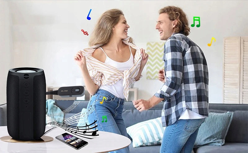 TRANSMITTER RECEIVER BLUETOOTH TRANSMITTER 2IN1 AUX MINIJACK 3,5MM TX RX USB-C Manufacturer code 74-196#