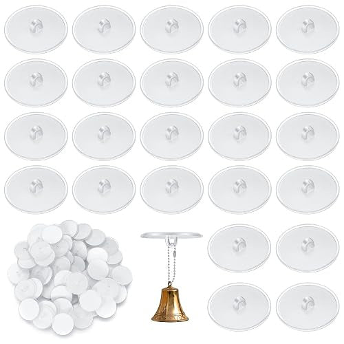 TRANSPARENT SELF-ADHESIVE CEILING HOOKS WITHOUT DRILLING 60 PCS Brand no brand