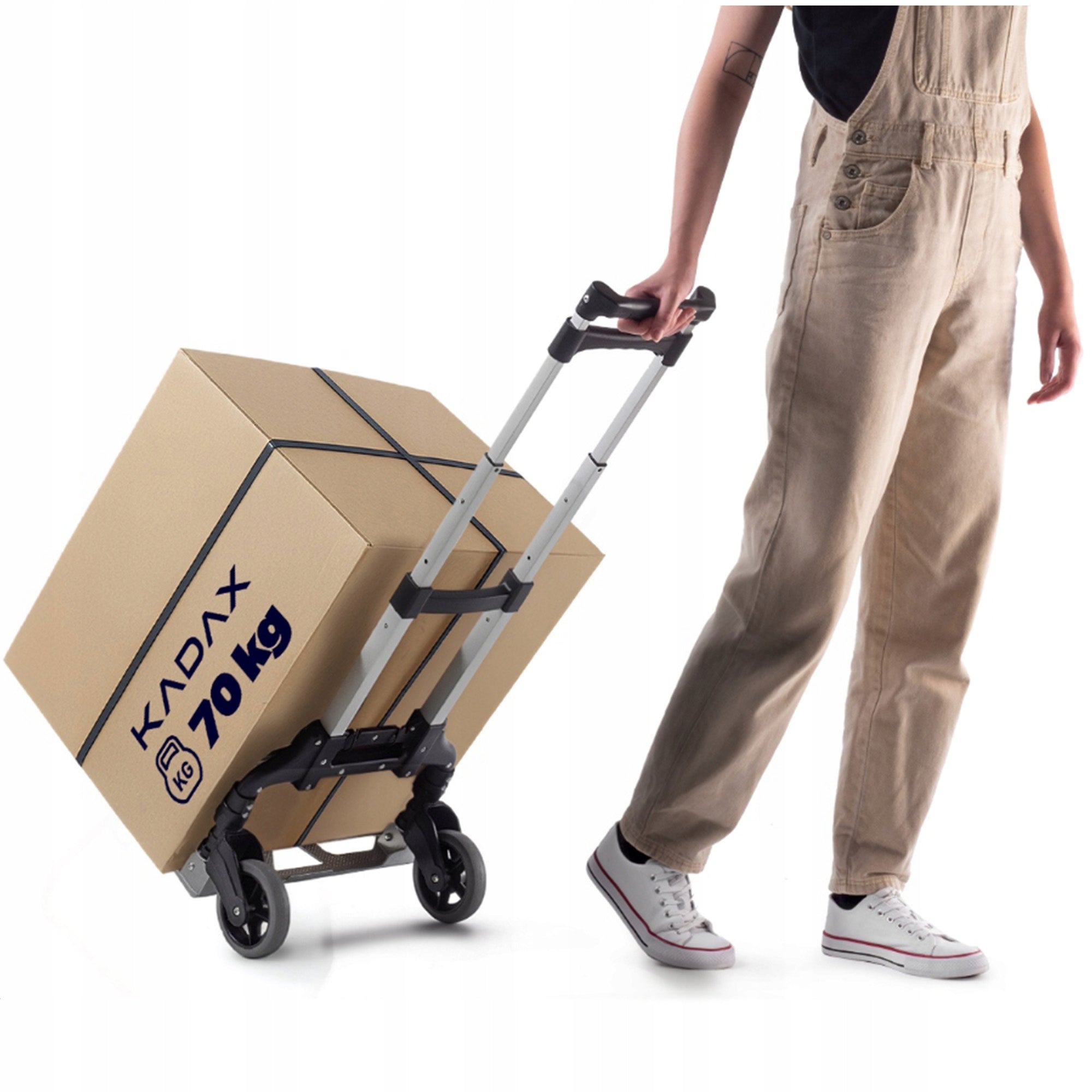 TRANSPORT TROLLEY FOLDING MILLER 70 kg STORAGE MOVING STRONG Packaging status original