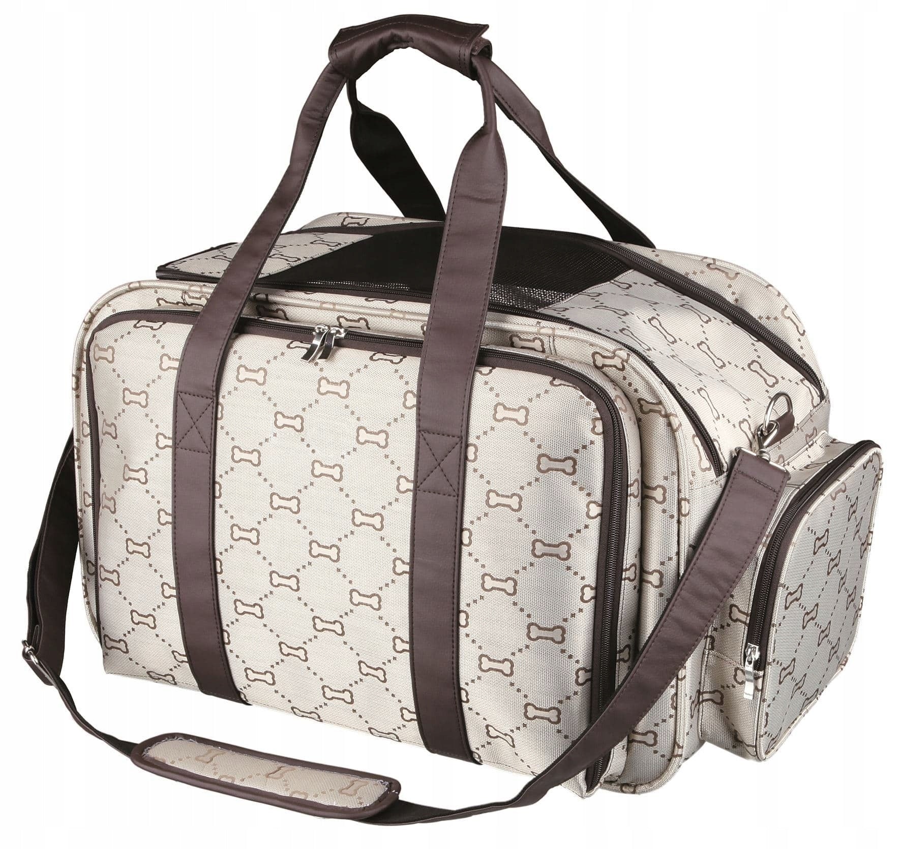 TRANSPORTER BAG for Cat Dog Travel Carrier TRIXIE Maxima up to 8kg Main material fabric