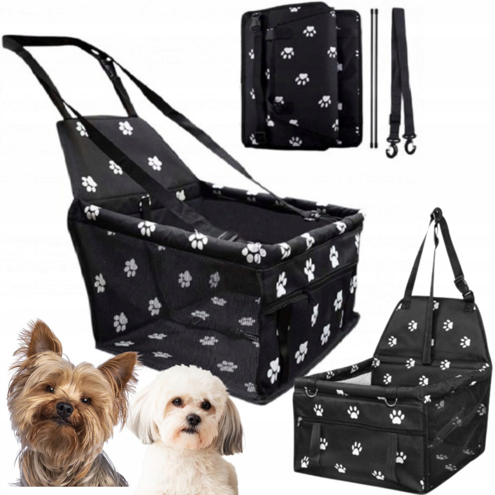 TRANSPORTER CAT DOG MAT FOR CAR TRAVEL CAR SEAT