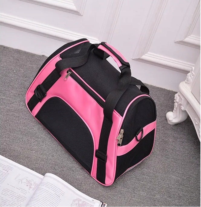 TRANSPORTER CAT DOG PET BAG SIZE L 52,5 cm! Manufacturer code NEL-SIQ-B-PINK-L