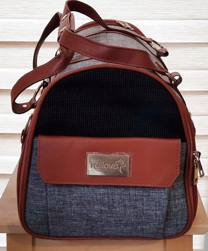 TRANSPORTER DOG CAT BAG Build type for carrying on the shoulder for hand carrying top opening front or side opening locked