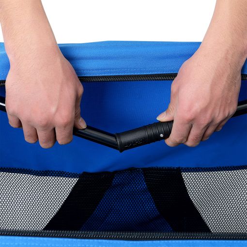 TRANSPORTER FOLDING PLAYPEN BAG BED WITH VENTILATION FOR DOG 42x42x60 Brand no brand